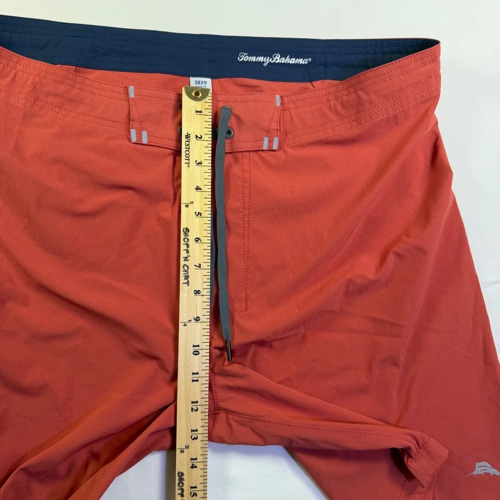 Tommy Bahama Molokai Unlined Boardshorts 9 Baked‎ Apple Red Mens 38 ST924842 NEW